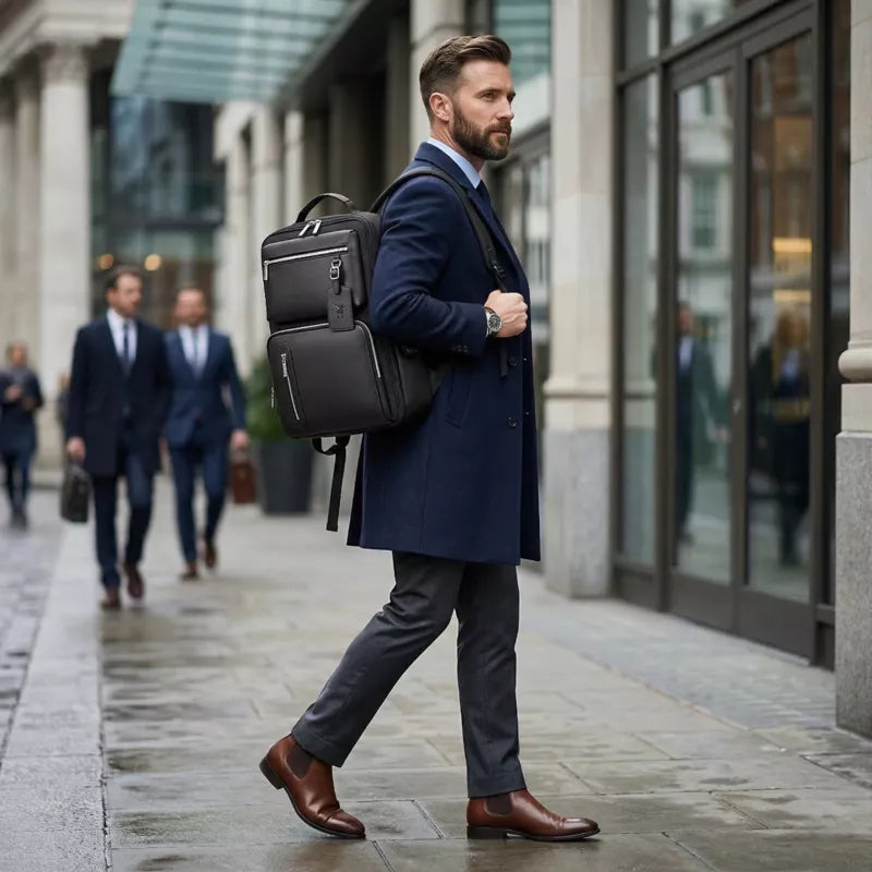 Mochila Para Notebook William Polo 15.6 e 17 Polegadas Executiva