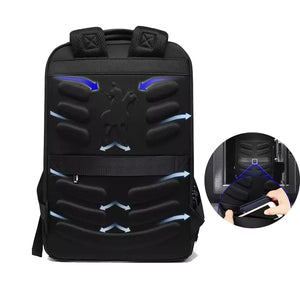 Mochila William Polo Para Notebook 15.6 e 17 Polegadas Executiva Preta - Machimelo