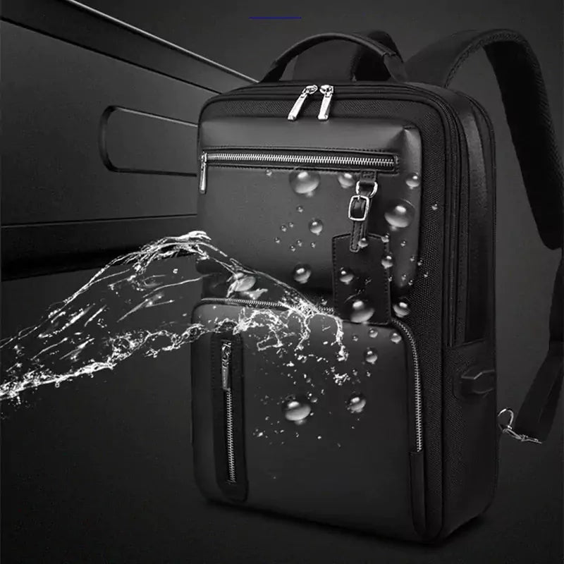 Mochila William Polo Para Notebook 15.6 e 17 Polegadas Executiva Preta - Machimelo