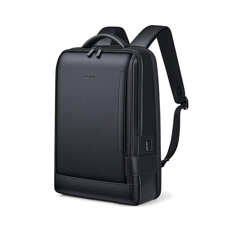 Mochila William Polo Para Notebook 15.6 Polegadas de Couro Ivor Preta - Machimelo