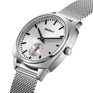 Relógio Feminino Prata Aurora analógico