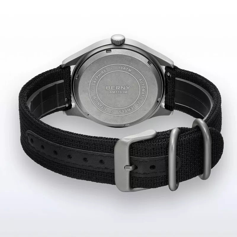 Relógio Masculino Automático Titanium Black