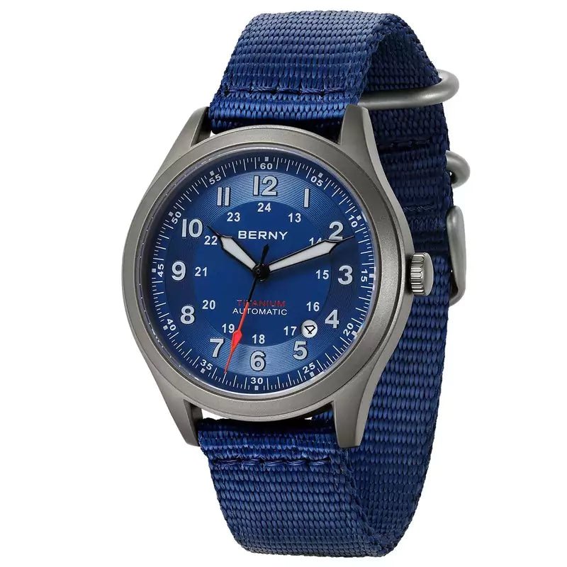 Relógio Masculino Automático Titanium Blue 1