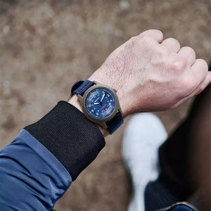 Relógio Masculino Automático Titanium Blue
