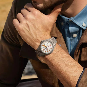 Relógio Masculino Automático Titanium White