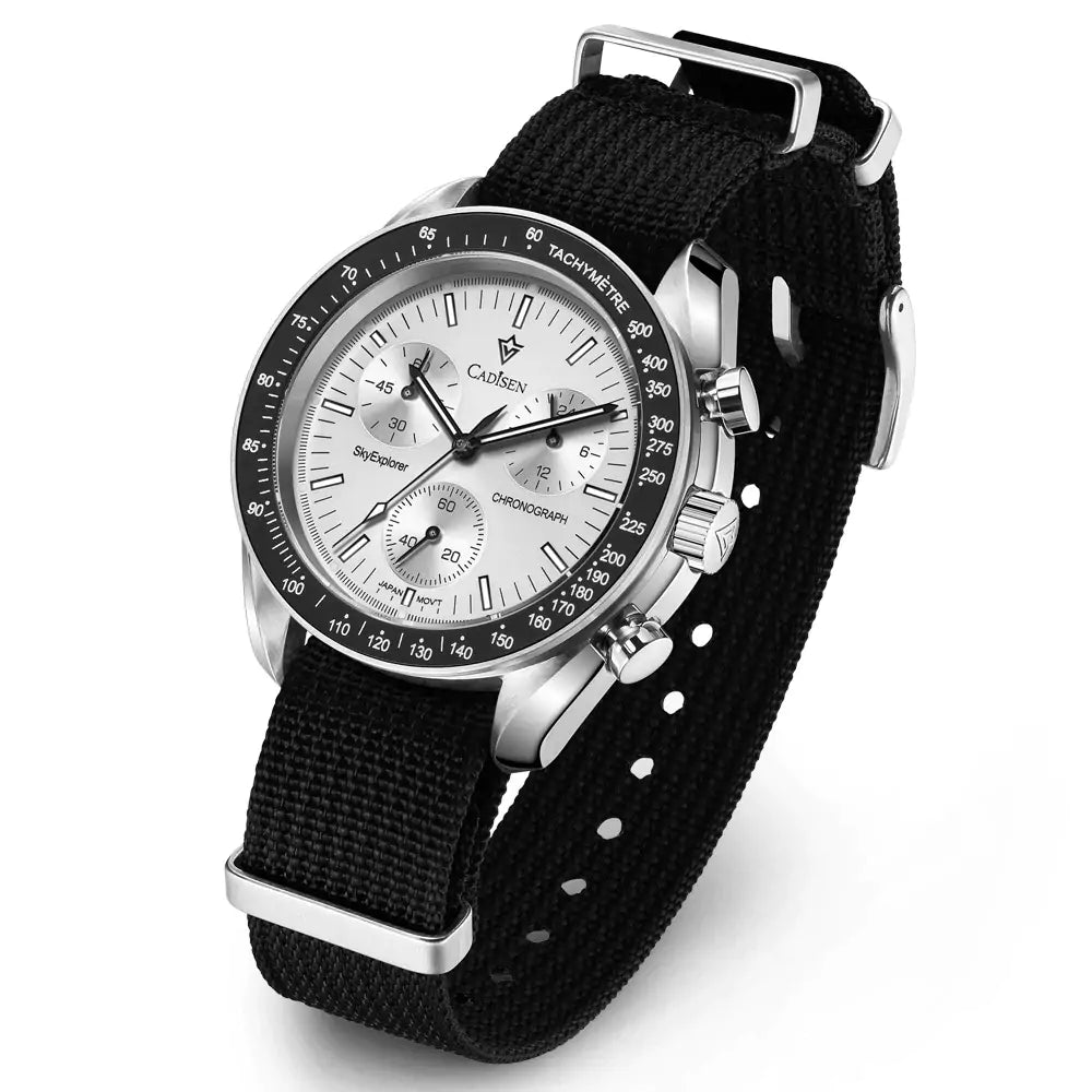 Relógio Masculino Quartzo Sky Explorer Branco