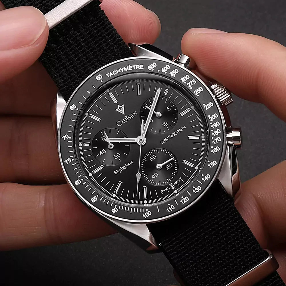 Relógio Masculino Quartzo Sky Explorer Preto