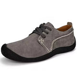 Sapatênis Masculino Couro Suede Cinza Claro - Machimelo