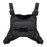 Shoulder Bag Streetwear Tático Preta - Machimelo