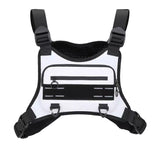 Shoulder Bag Streetwear Tático Branca - Machimelo