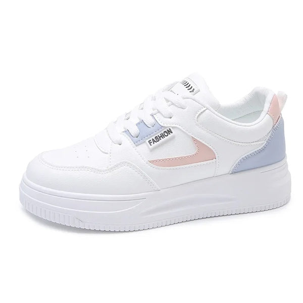 Tênis Feminino Branco Cano Curto
