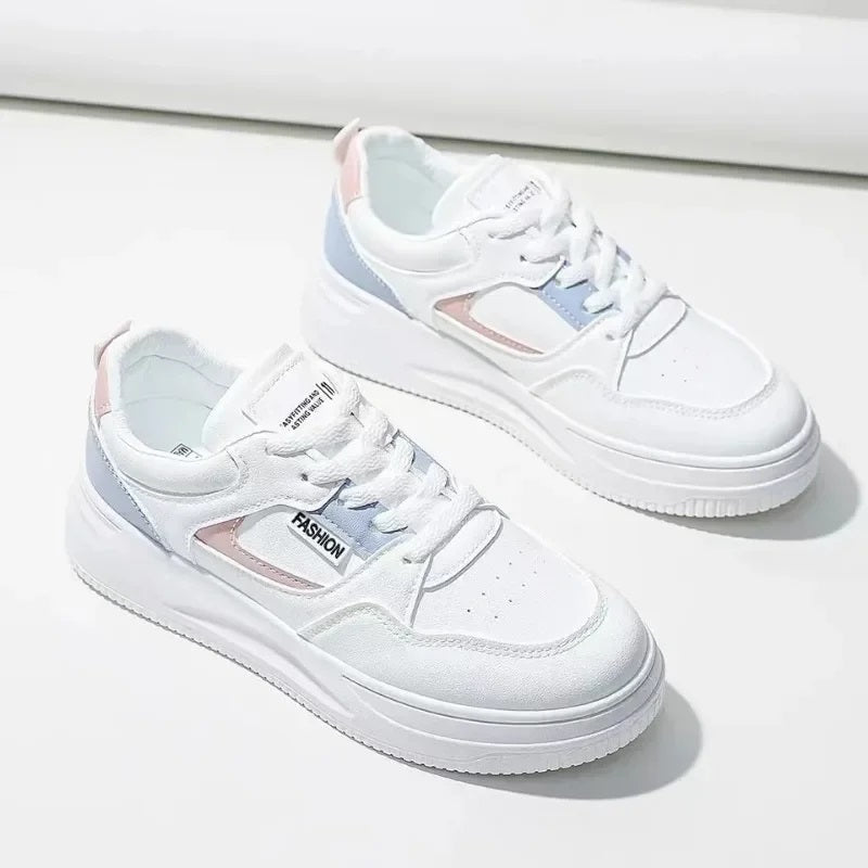 Tênis Feminino Branco Cano Curto