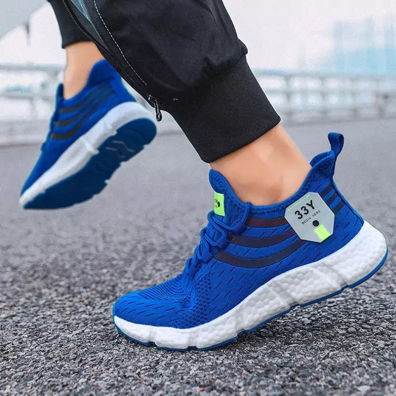 Tênis Para Academia Running Azul - Machimelo