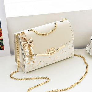 Bolsa Feminina Pequena Pérola Bege - Machimelo