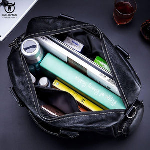 Bolsa Para Notebook De Couro Masculina 14 Polegadas Apolo Interior