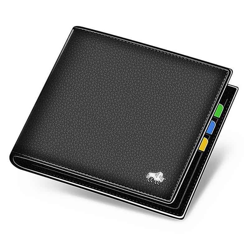 Carteira Masculina Couro Bison Denim Original Bifold - Machimelo