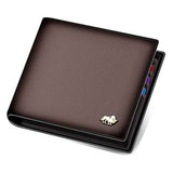 Carteira Masculina Couro Bison Denim Original Bifold