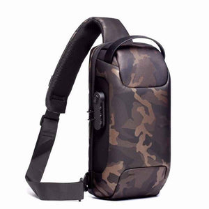 Mochila Antifurto Impermeável Urban Verde Militar - Machimelo