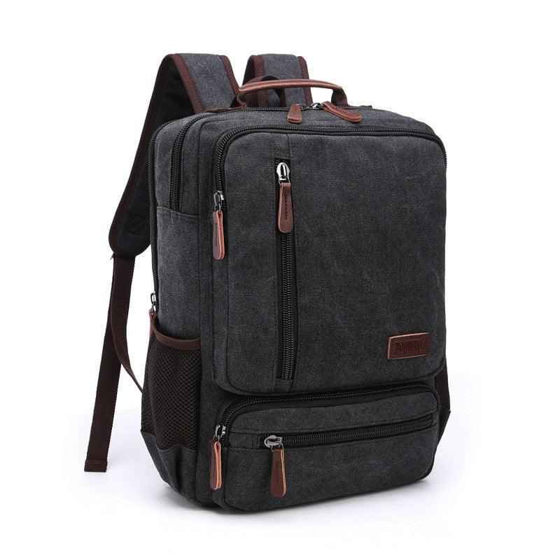 Mochila De Lona Masculina Vintage Executiva
