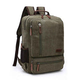 Mochila De Lona Masculina Vintage Executiva