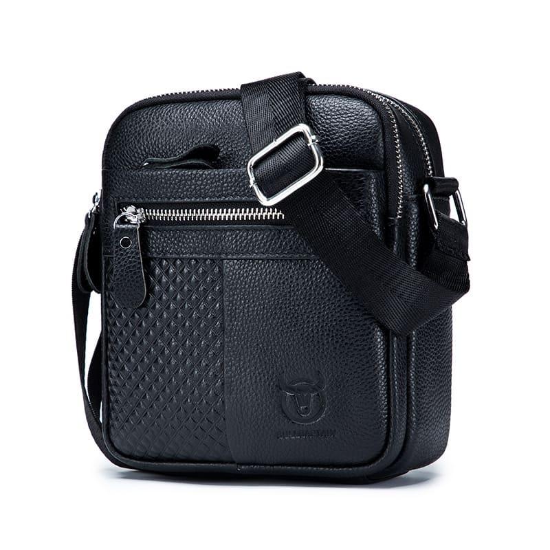 Shoulder Bag Masculina Transversal Preta - Machimelo